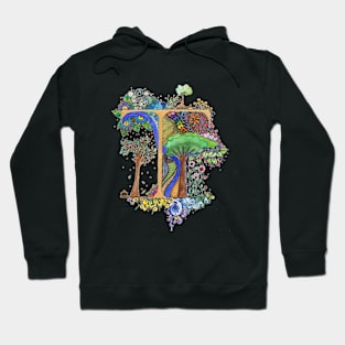 T - an illuminated letter Hoodie